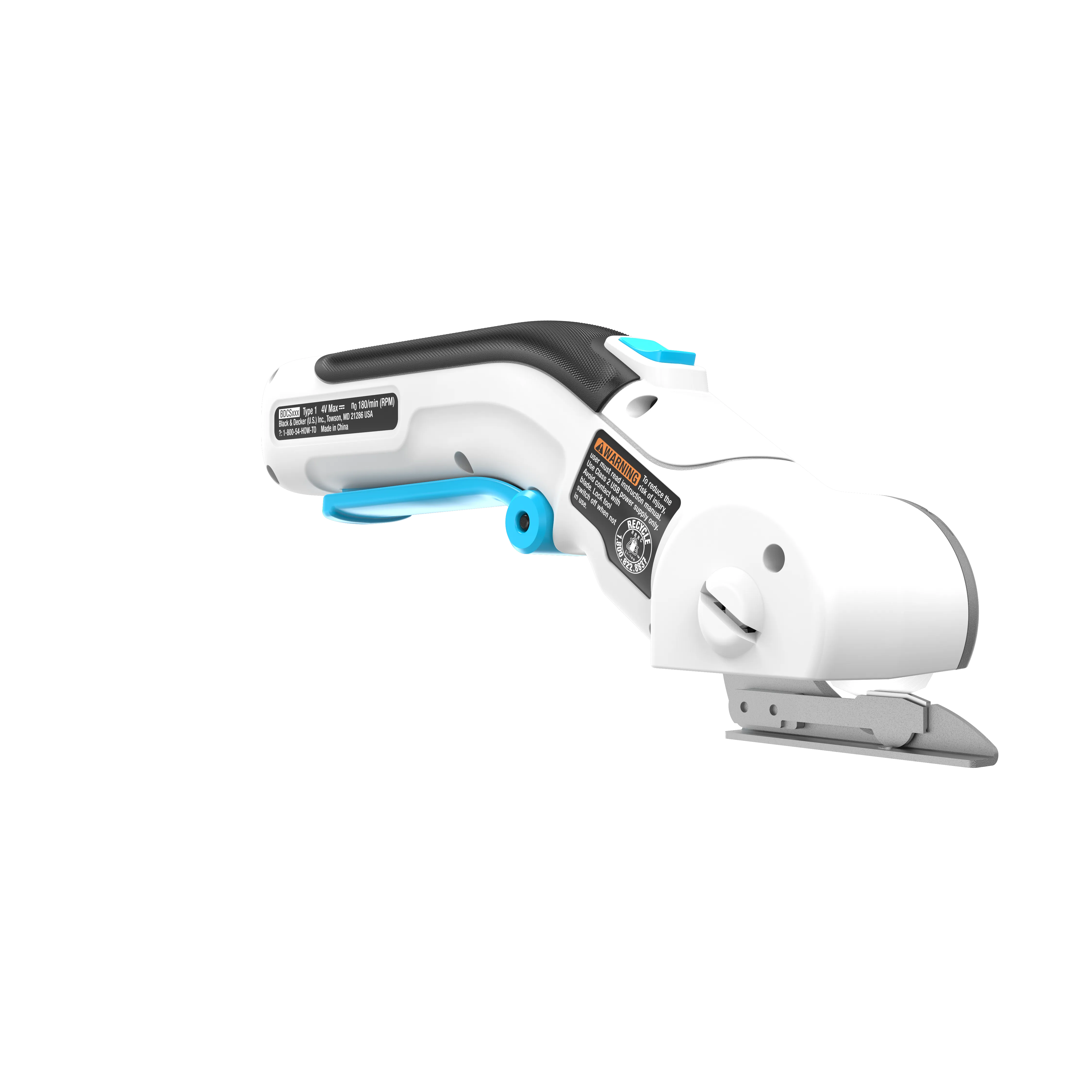 4V MAX Cordless Rottary Cutter, USB Rechargable