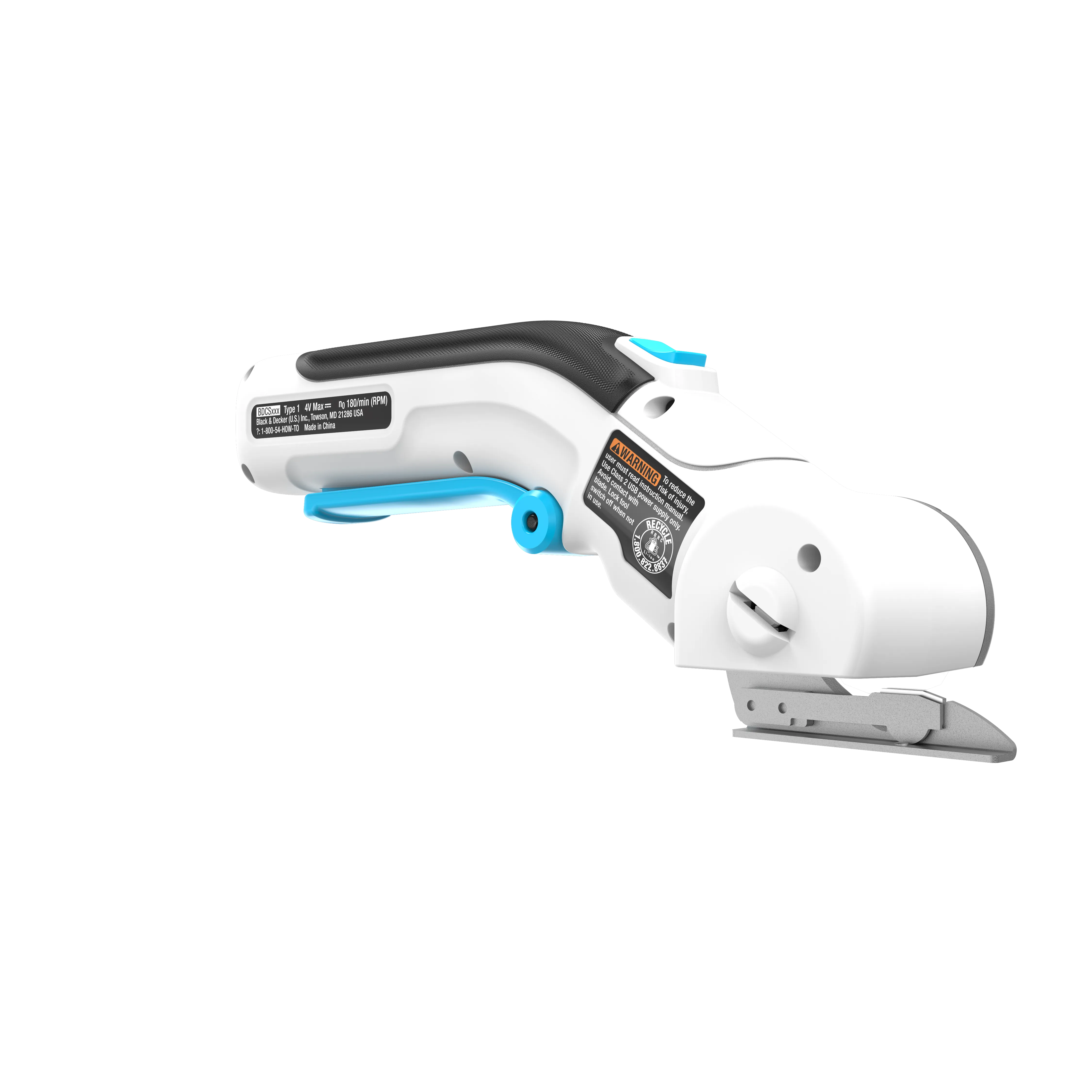 4V MAX Cordless Rottary Cutter, USB Rechargable