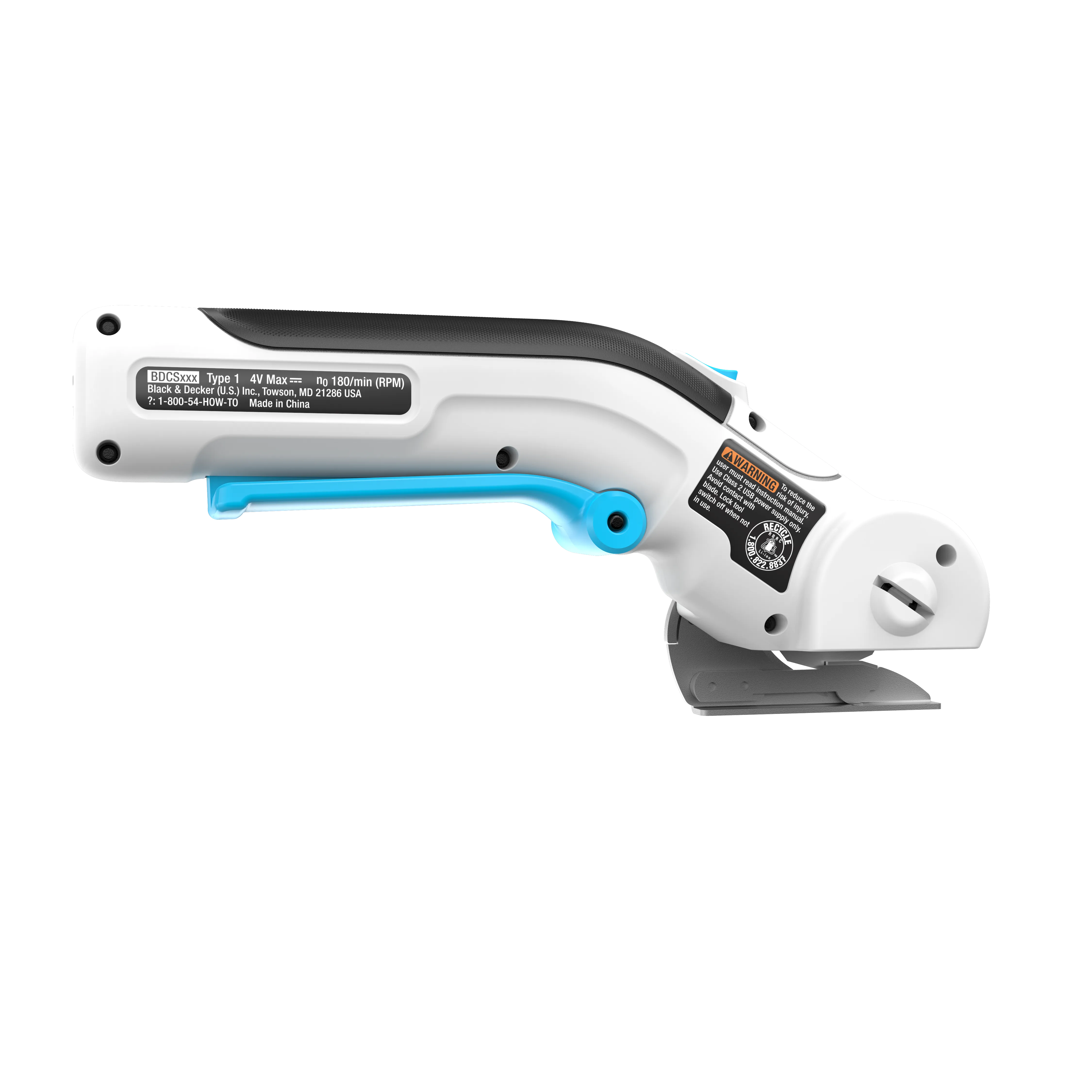 4V MAX Cordless Rottary Cutter, USB Rechargable