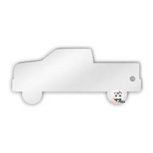 Acrylic Blank Clear Pick-Up Truck 70x30x1.5mm