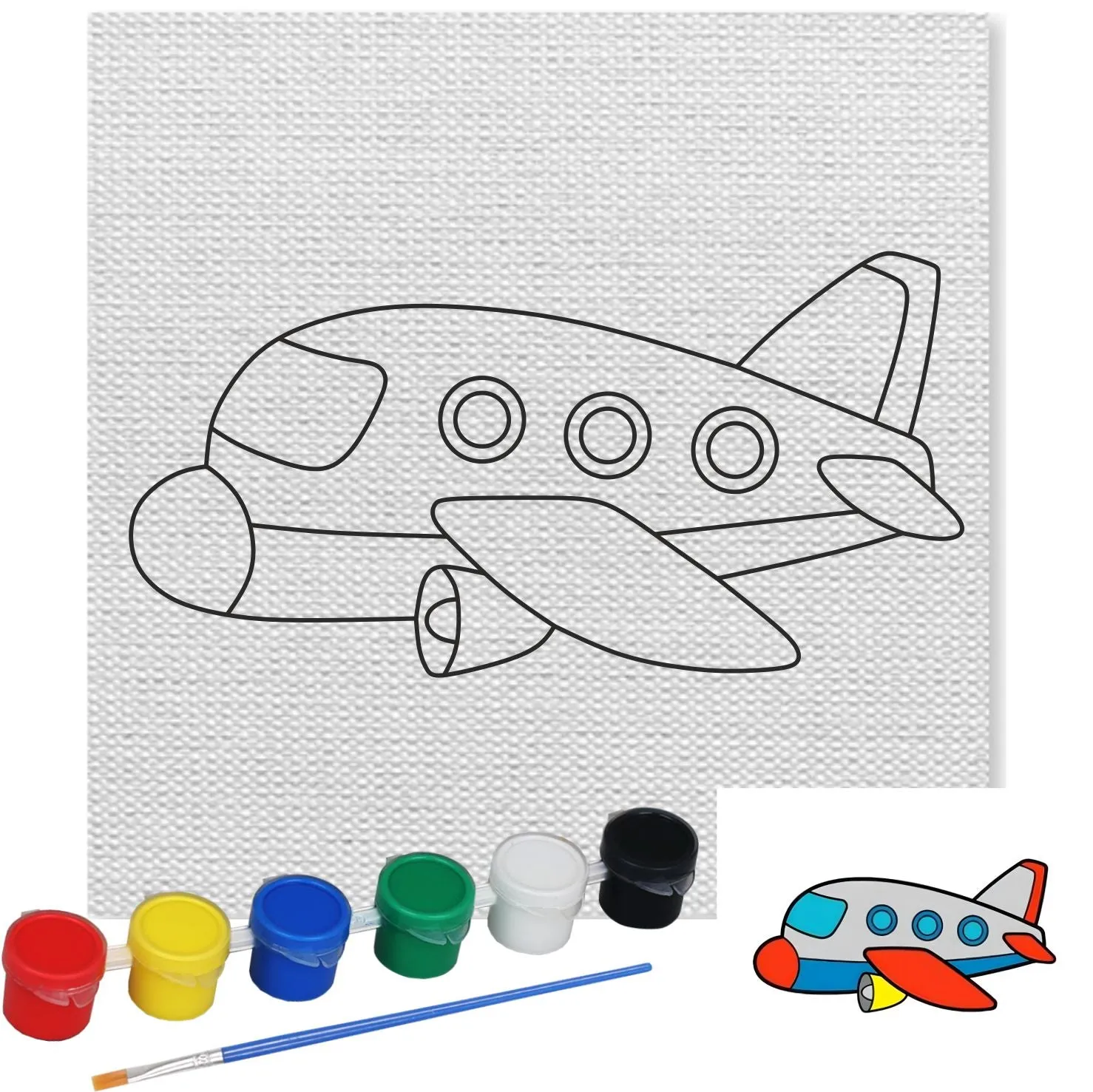 Aeroplane Canvas Kit