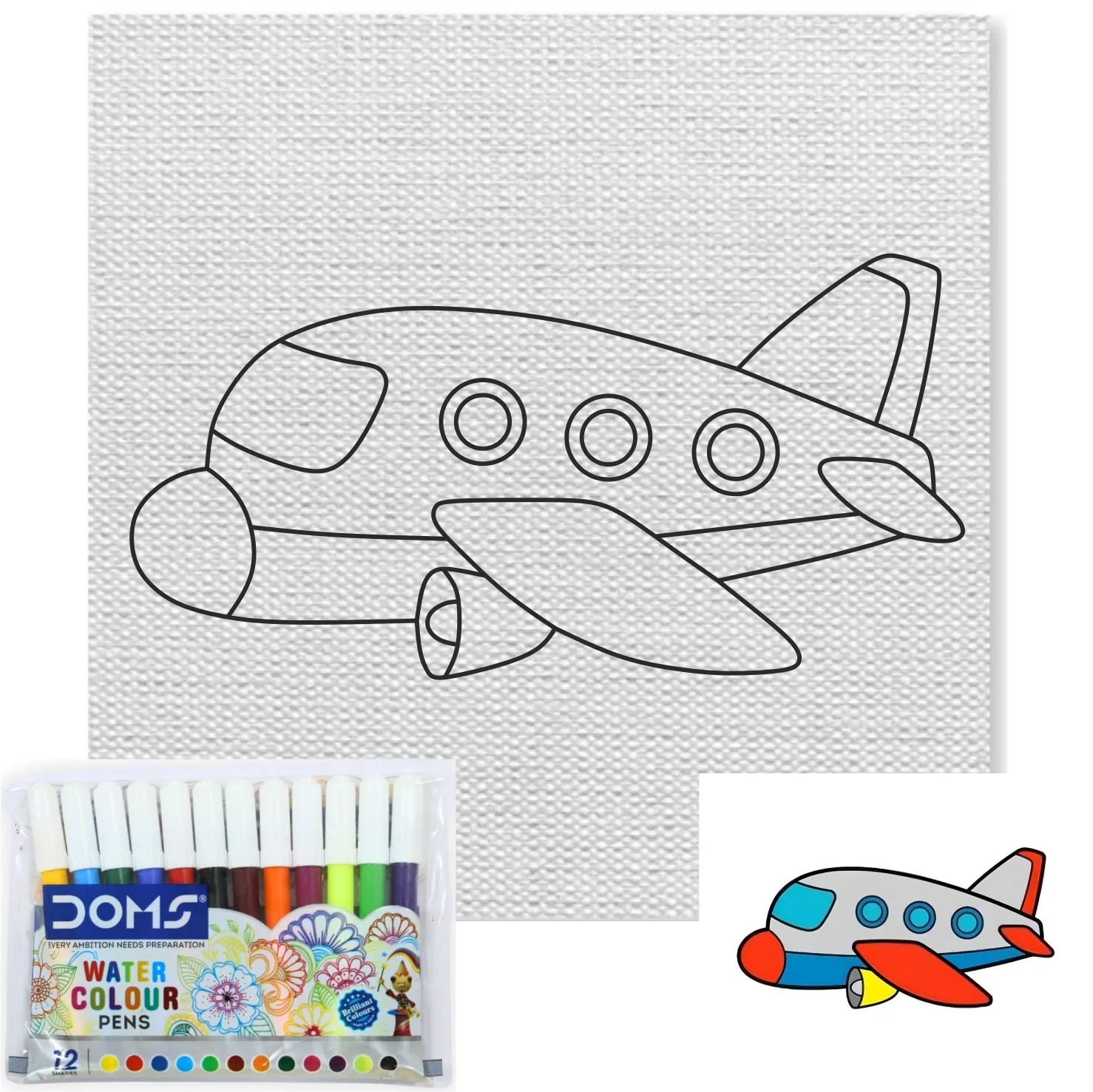 Aeroplane Canvas Kit