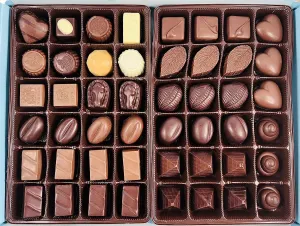 Andy Anand 48 pc Sugar Free Belgian Chocolate Truffles, Pure Delight, 12. Chocolate Truffles Online - Buy the Best Truffles