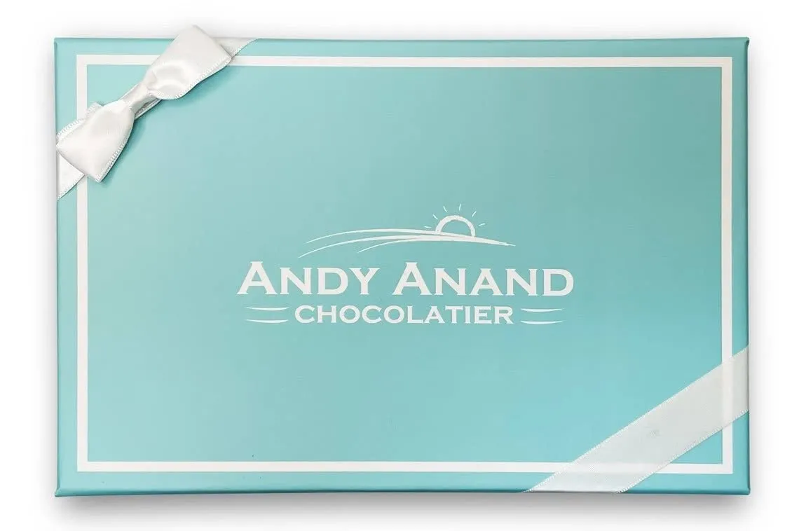 Andy Anand Belgian White Chocolate Covered Espresso Beans 1 lbs, Decadent Treats to Satisfy Your Cravings, Sweet Surprise: Chocolate Gift Box for Friends and Family