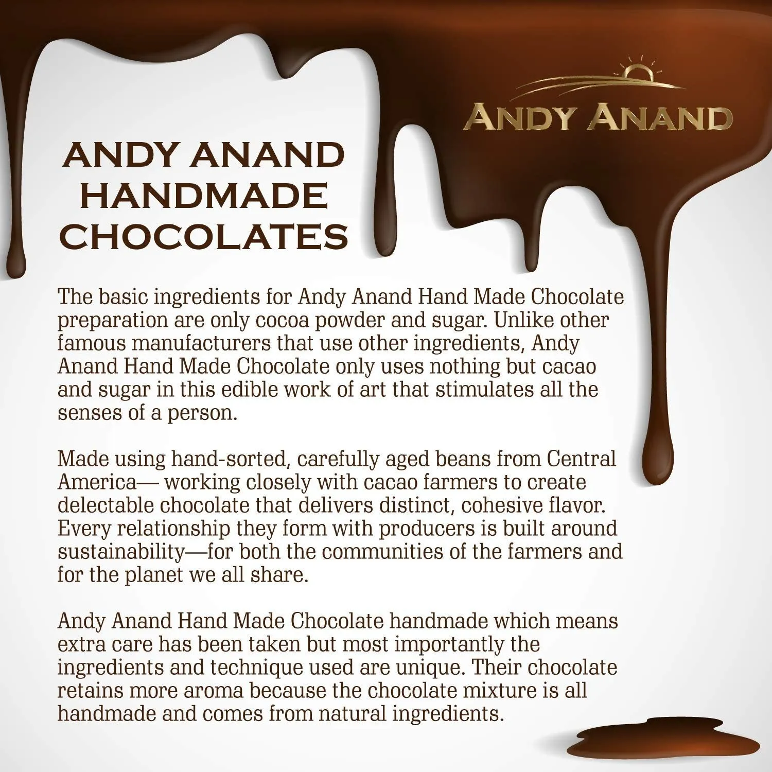 Andy Anand Belgian White Chocolate Covered Espresso Beans 1 lbs, Decadent Treats to Satisfy Your Cravings, Sweet Surprise: Chocolate Gift Box for Friends and Family