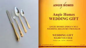 Angie Homes for Indian Wedding Stylish Cutlery Set Gift Voucher