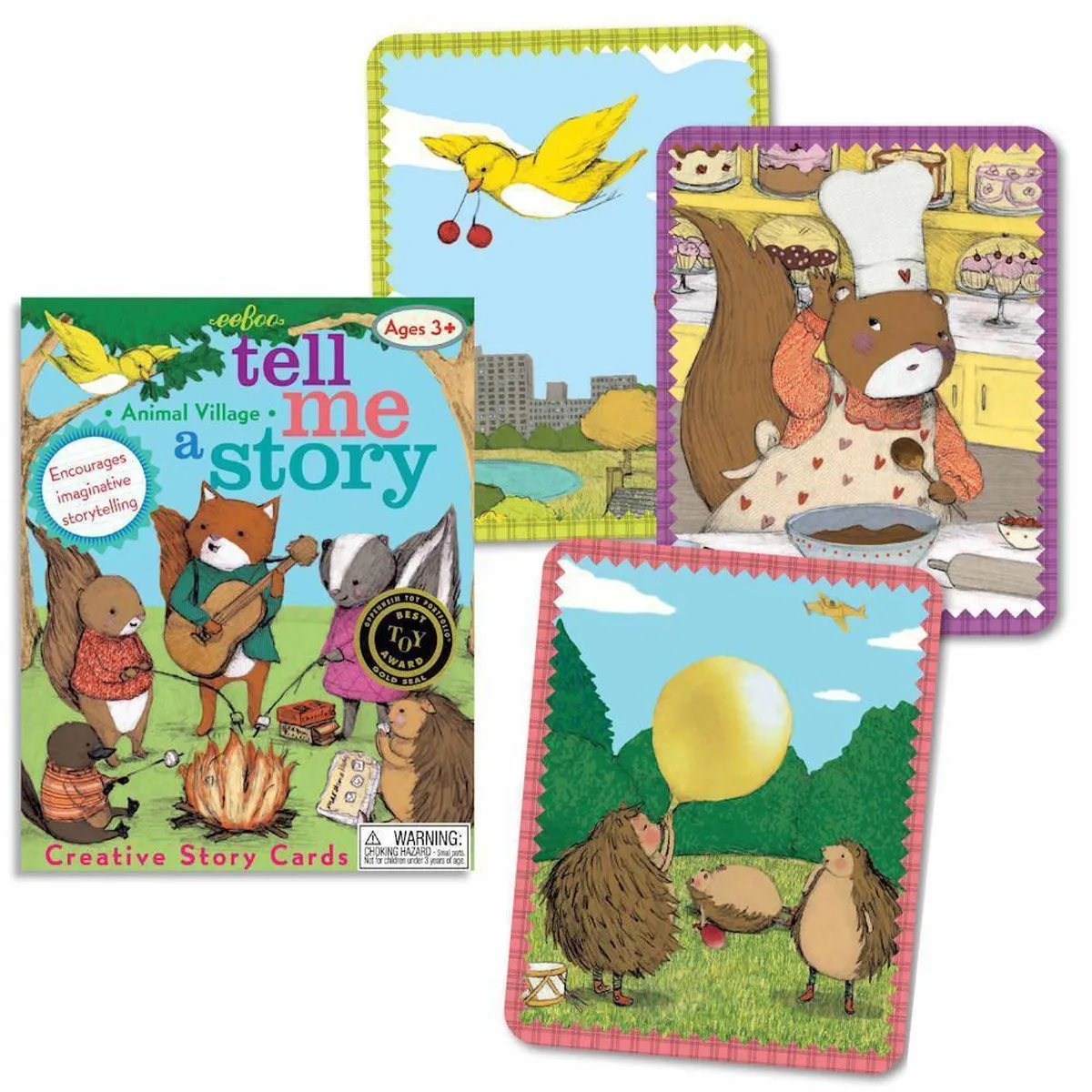 animal story-telling cards