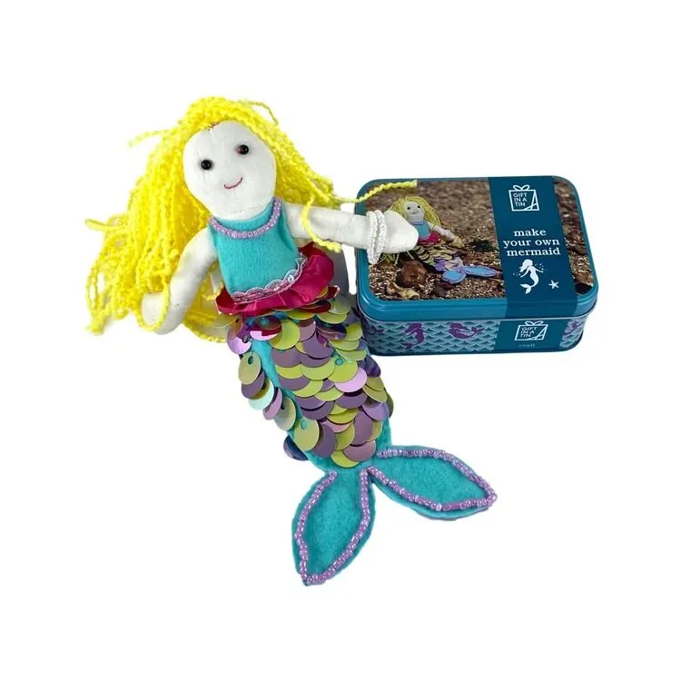 Apples To Pears Gift In A Tin Make Your Own Mermaid