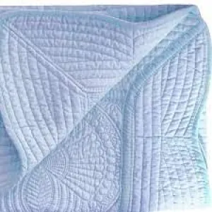 Baby Blue Monogram Quilts