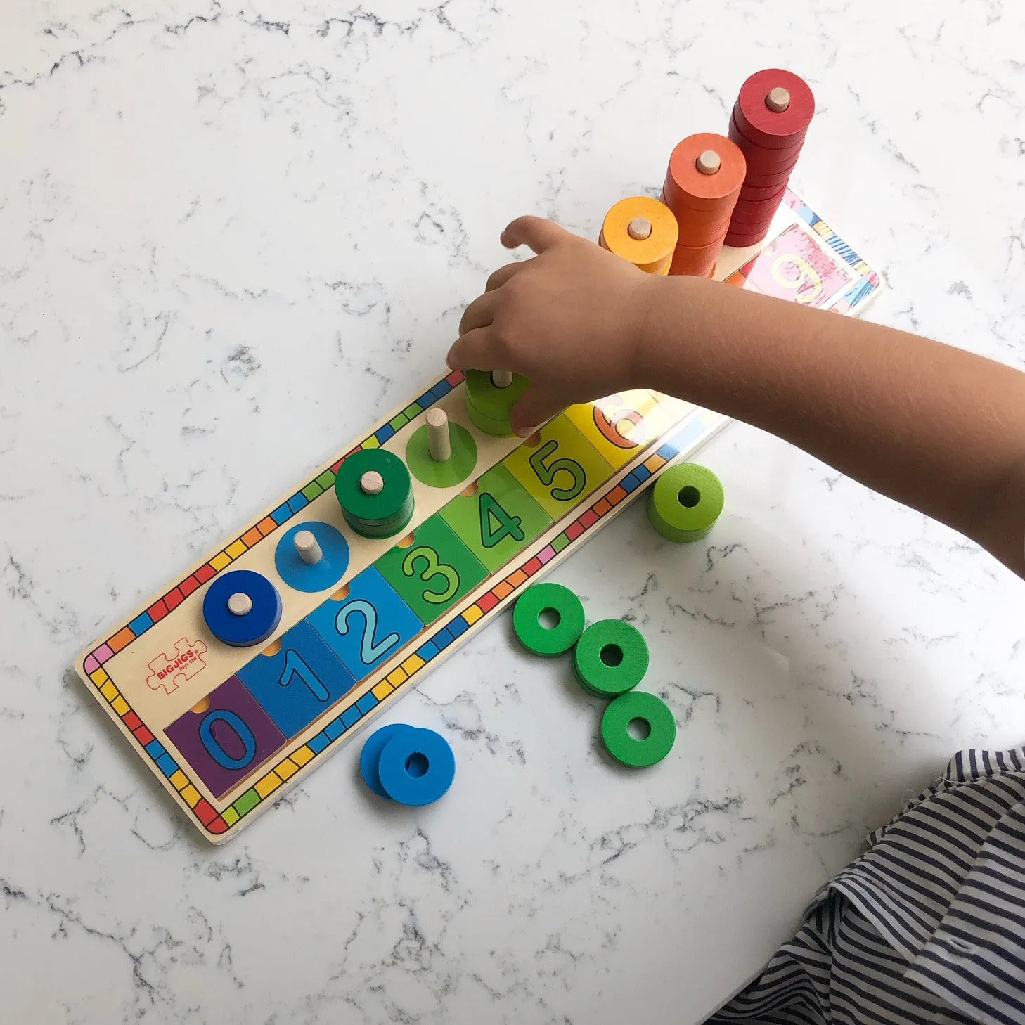 Bigjigs Learn To Count Wooden Toy