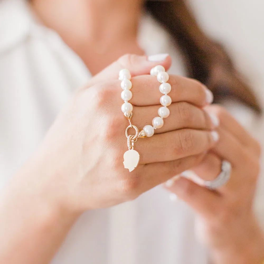 Build Your Own 14K Gold Pearl Charm Necklace