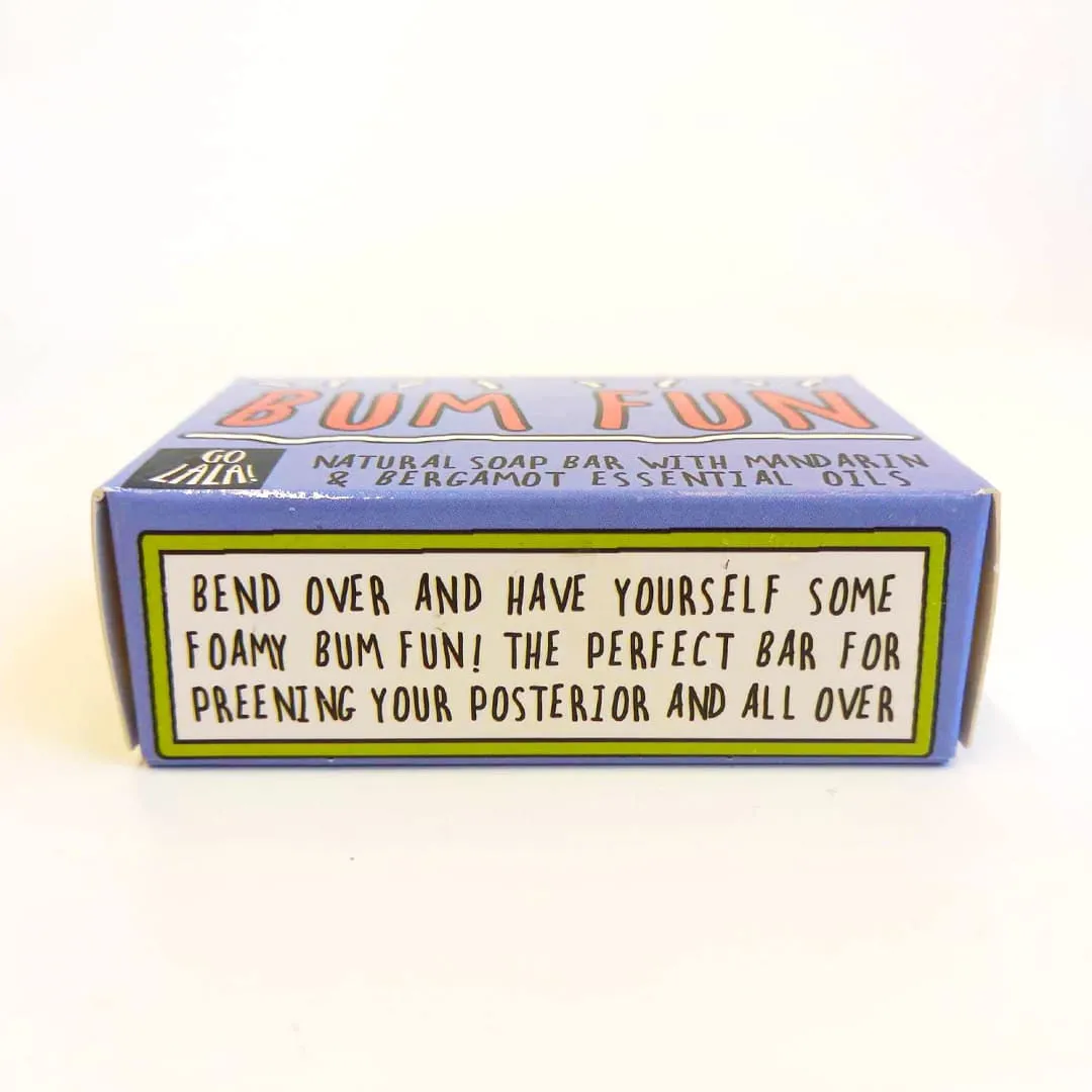 Bum fun soap