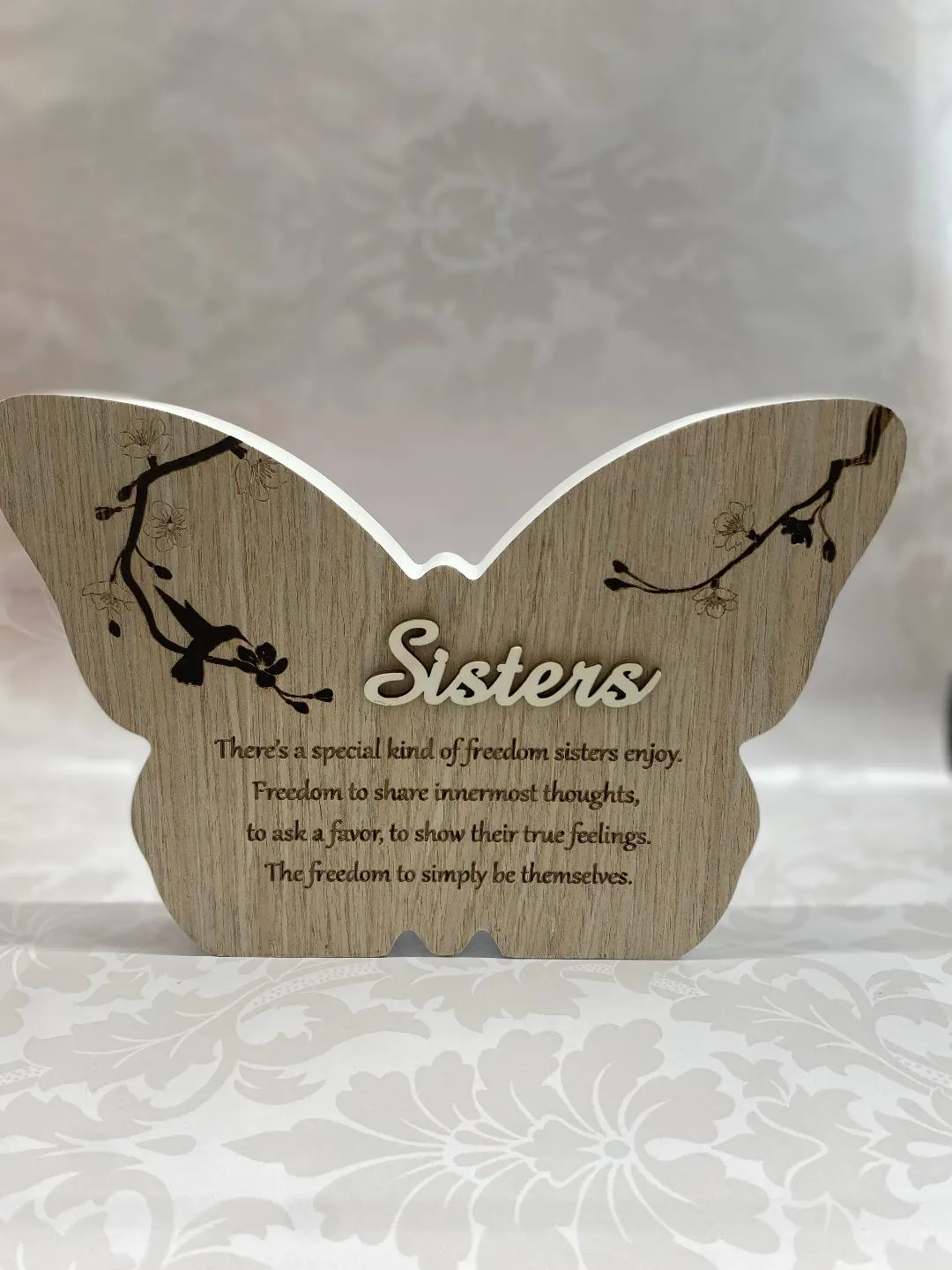 Butterfly Plaque Sister