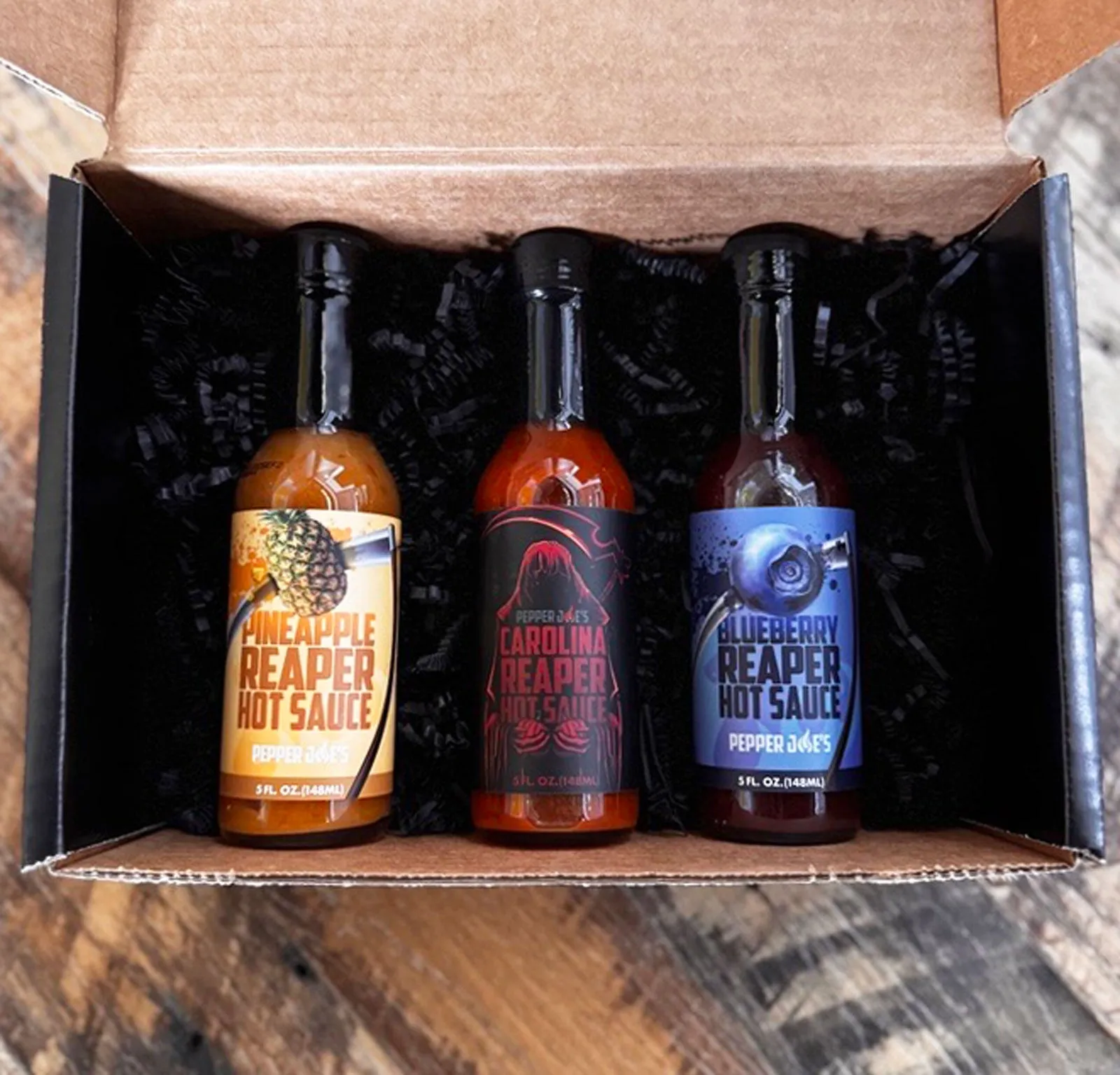 Carolina Reaper Hot Sauce Gift Box