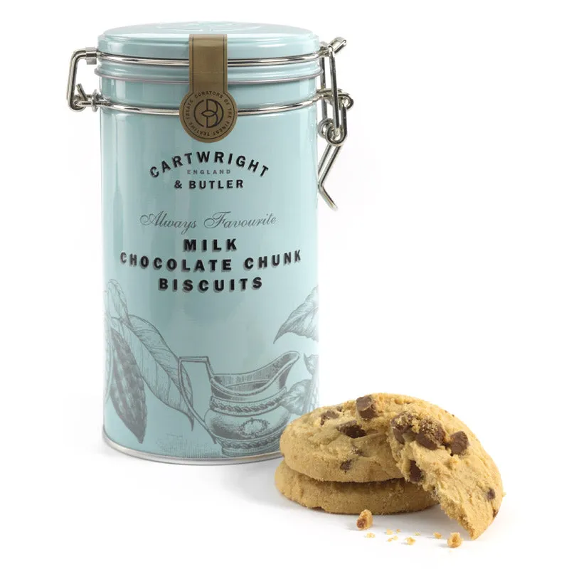 Cartwright Butler Chocolate Chunk Biscuits In Tin/200g