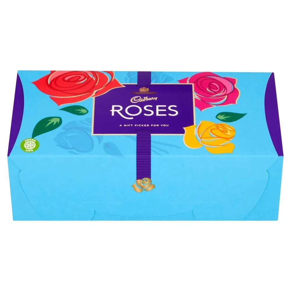 C'bury Roses Chocolate Gift Carton 275g