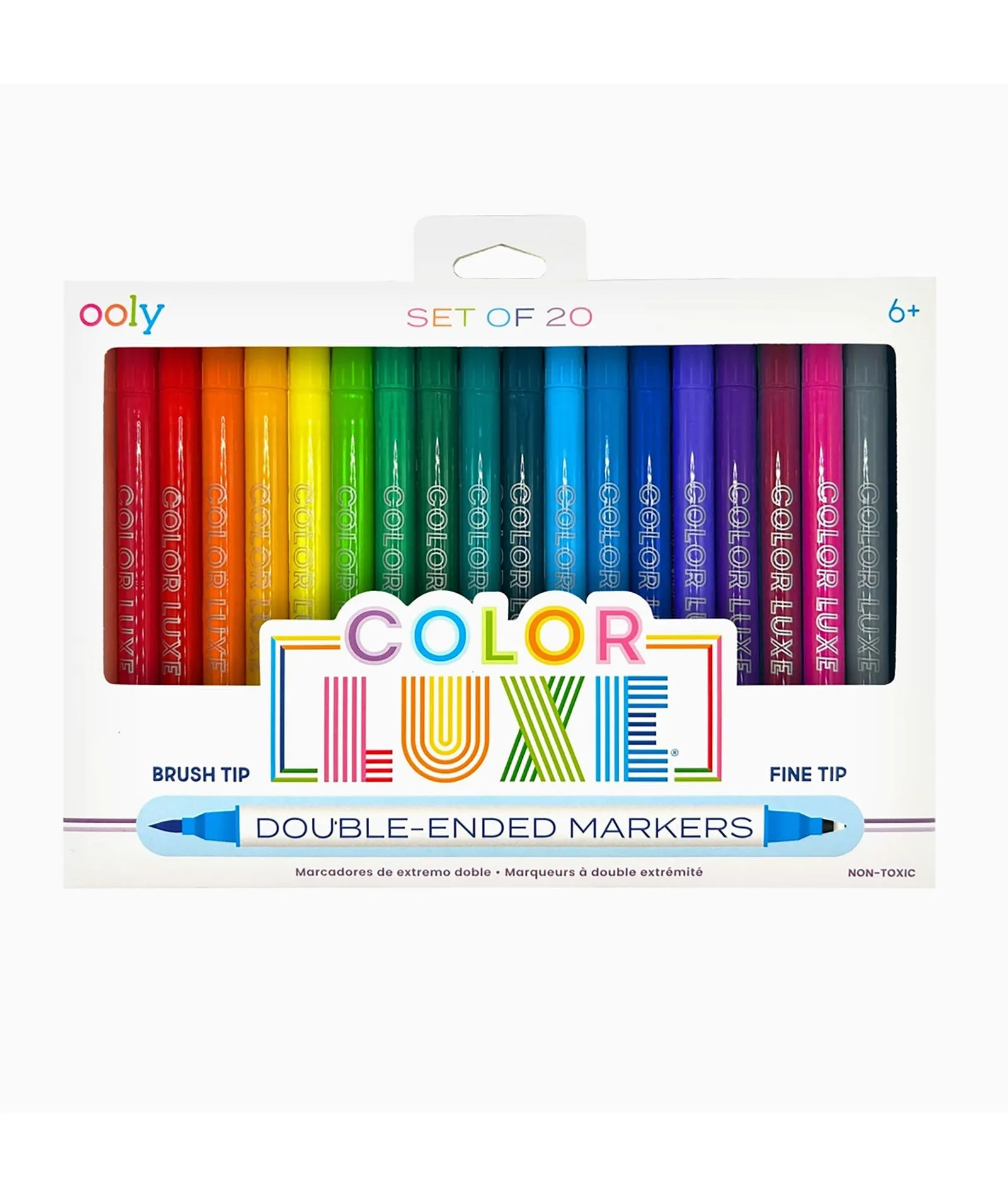 Color Luxe Double Ended Markers - Set of 20