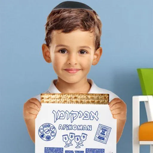 Color Your Own Afikoman Bag Great Passover Project!