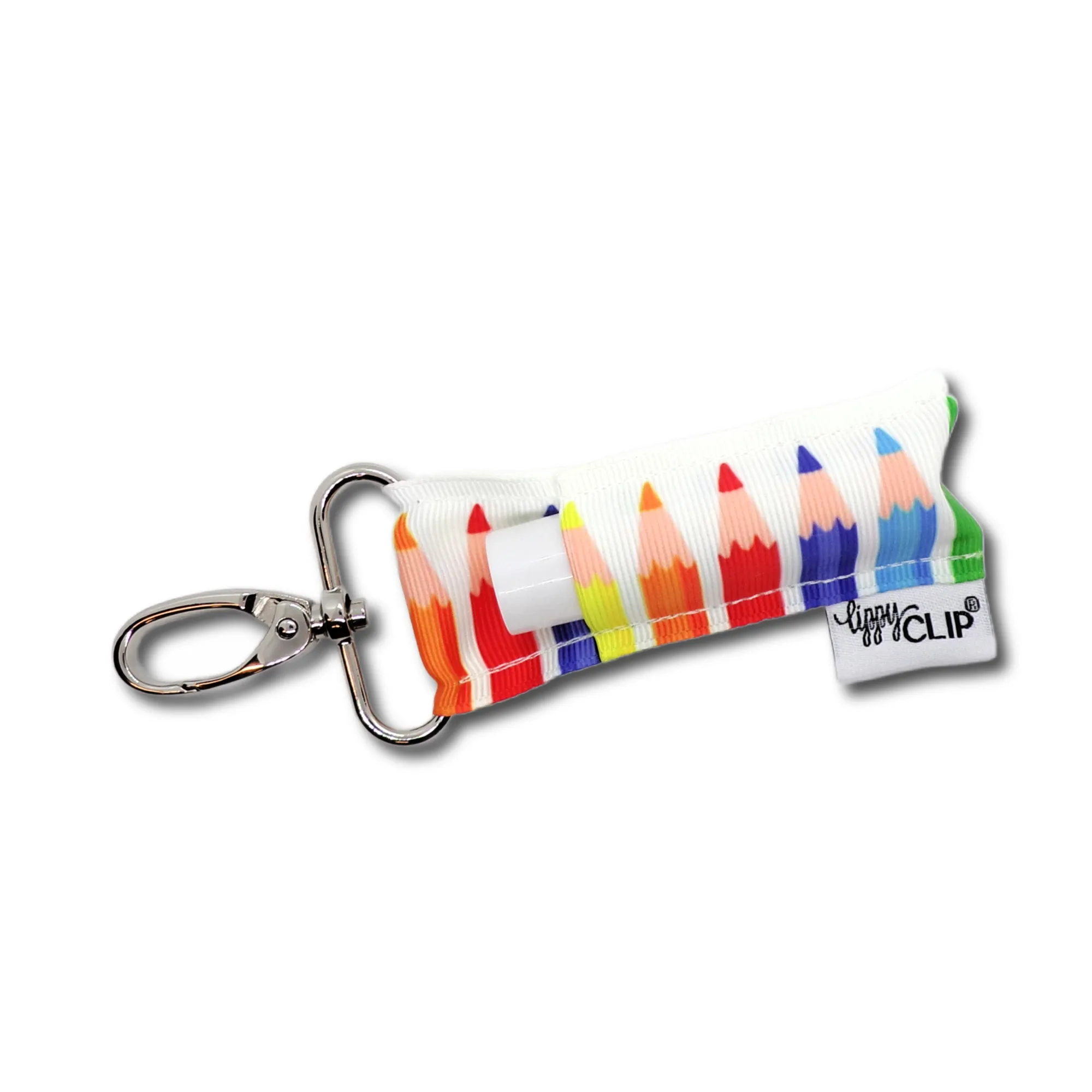 Colored Pencils LippyClip® Lip Balm Holder for Chapstick