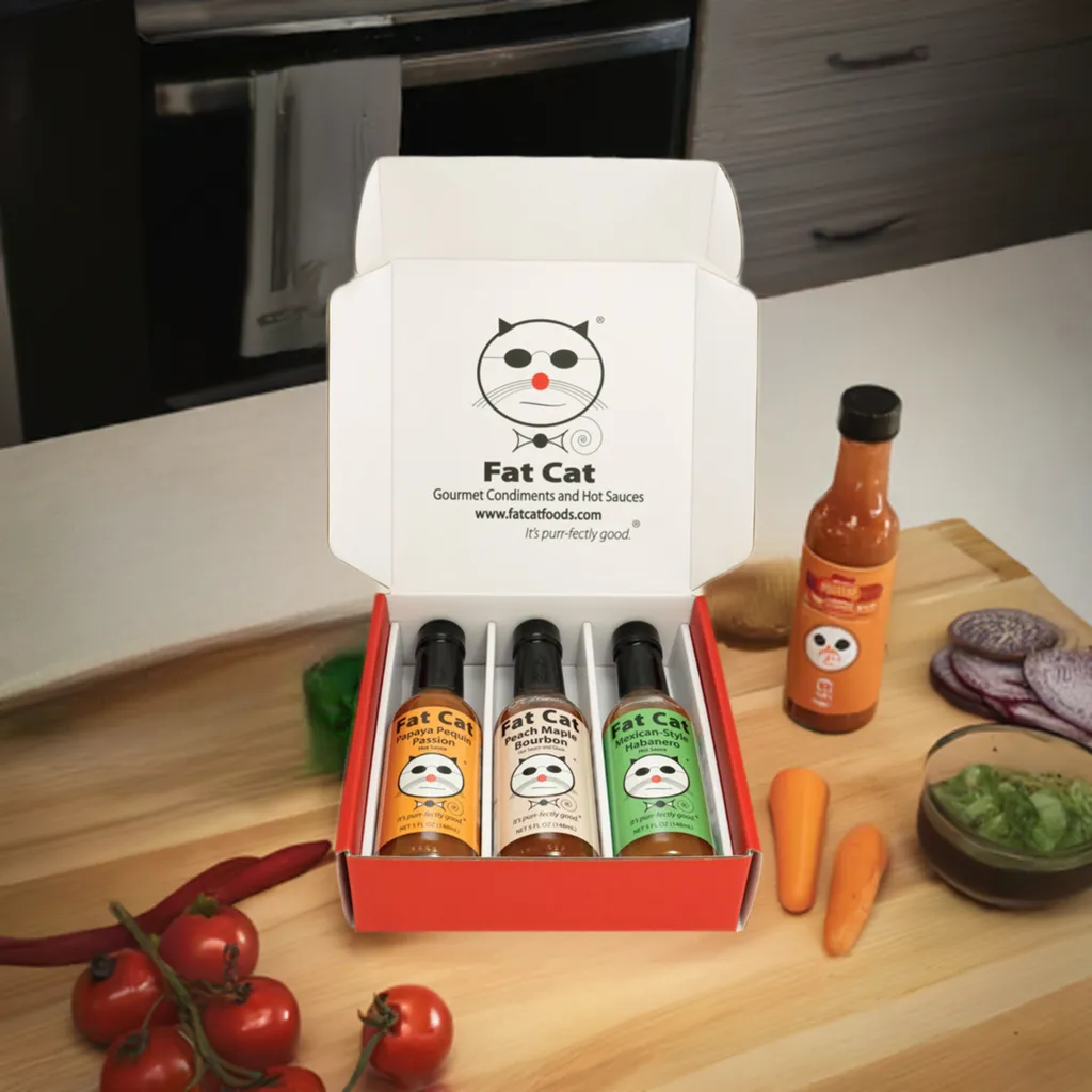 Create Your Own 3-Bottle Hot Sauce Gift Box