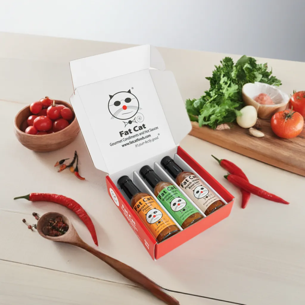 Create Your Own 3-Bottle Hot Sauce Gift Box