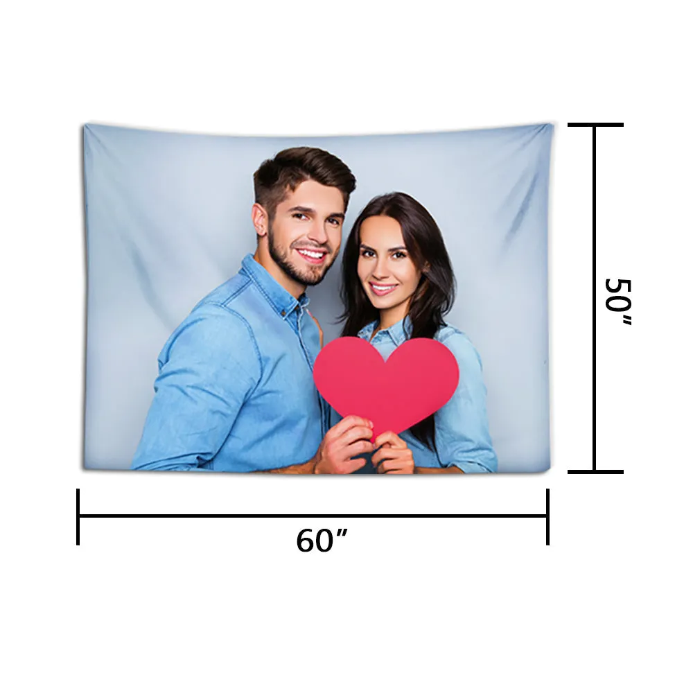 Custom Tapestry from Photo Make Your Own Tapestry with Photo Couple