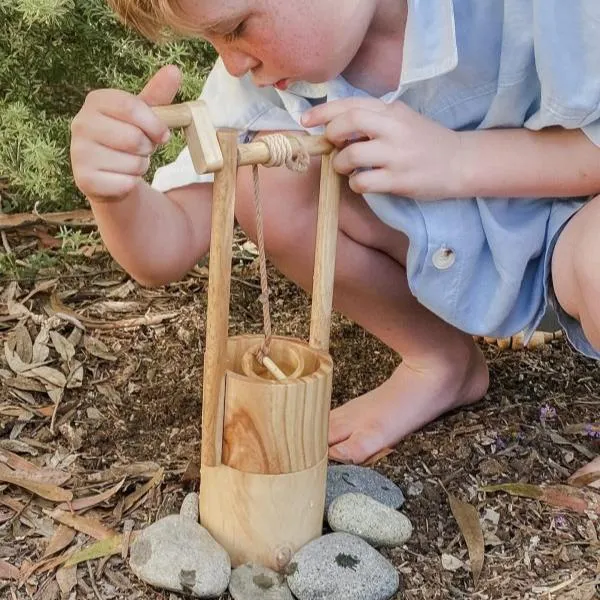 Dig Your Own Wooden Water Well