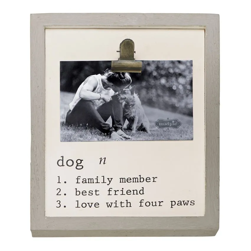 DOG FRAME W/ CLIP