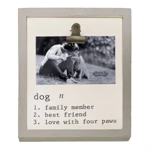 DOG FRAME W/ CLIP