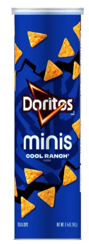 Doritos Minis Cool Ranch 5.1oz (BEST BEFORE: JAN 2024)