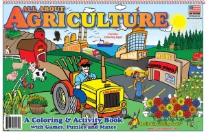 Extra Large Agriculture Coloring Book