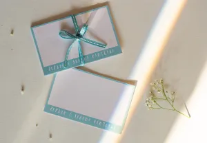 Flat Gift Cards - Bee Yourself | Pastel