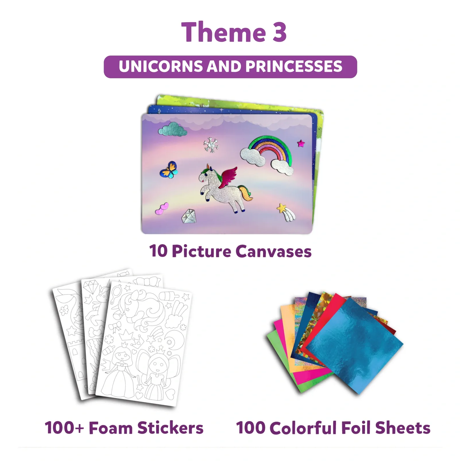 Foil Fun: Mega Bundle | No Mess Art Kit (ages 4-9)