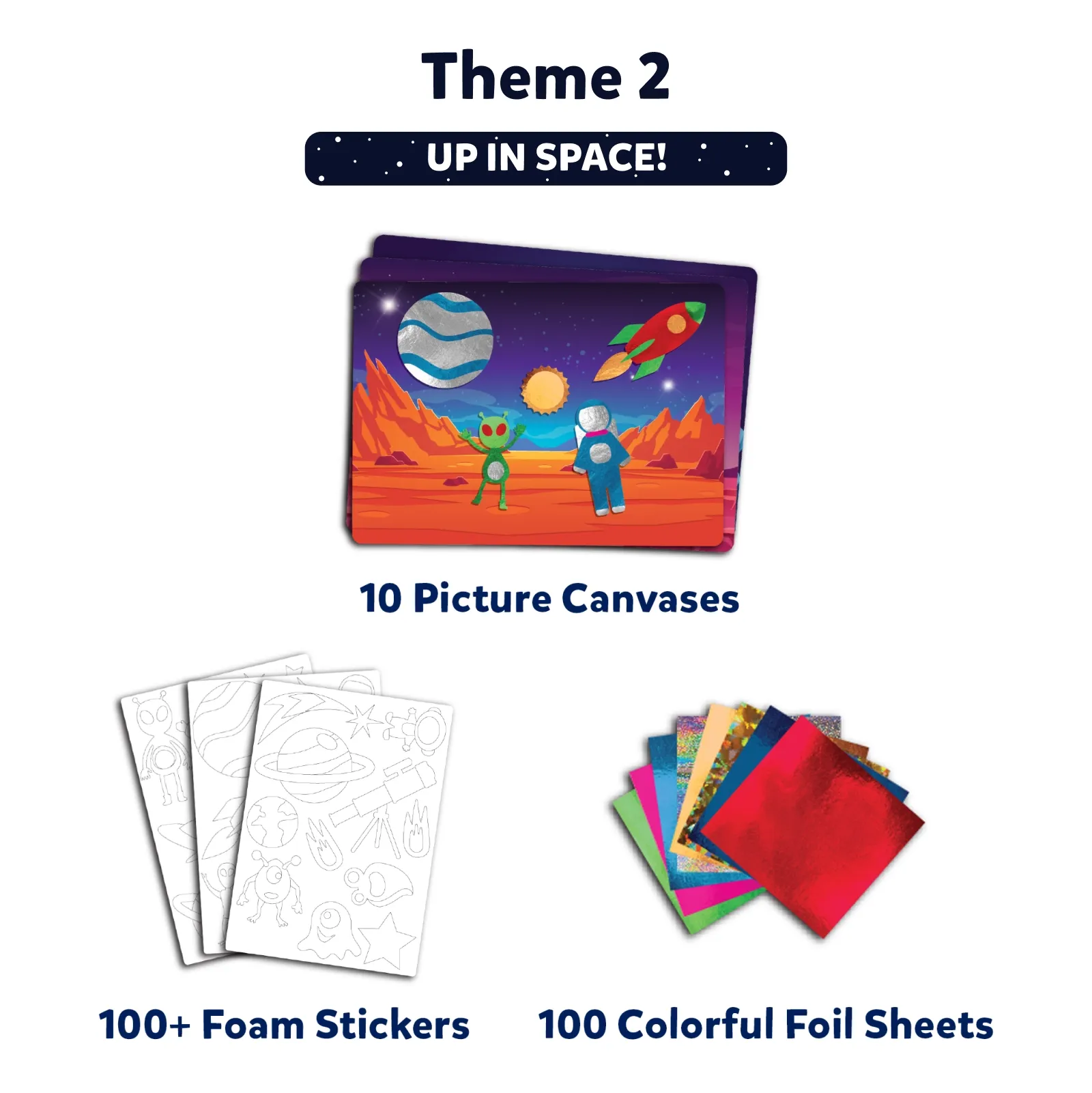 Foil Fun: Mega Bundle | No Mess Art Kit (ages 4-9)