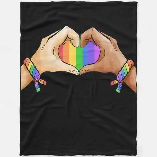 Gay Pride Blanket, Fleece Blanket For Gaymer, Couple Gay Man Gift, Gay Blankets