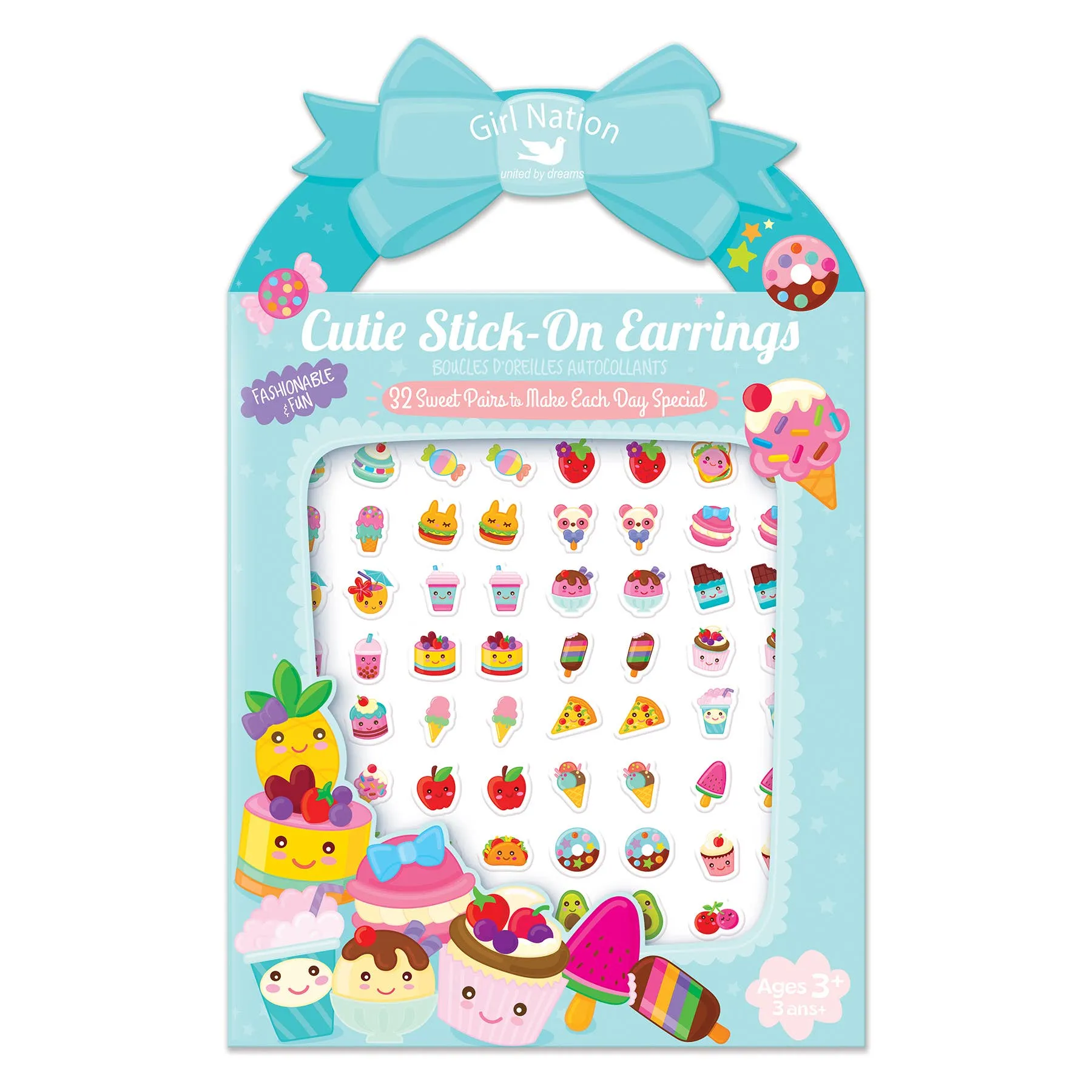 Girl Nation - Cutie Stick-On Earrings | Sweets & Treats