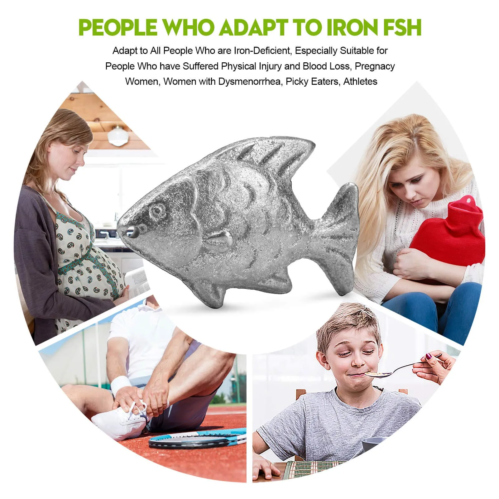 Godboat Iron Fish Cooking Tool to Add Original Iron Supplement to Food and Water, Iron Supplement Tool for Iron Deficiency Vegetarians, Pregnant Women and Children, Mothers Day Gifts