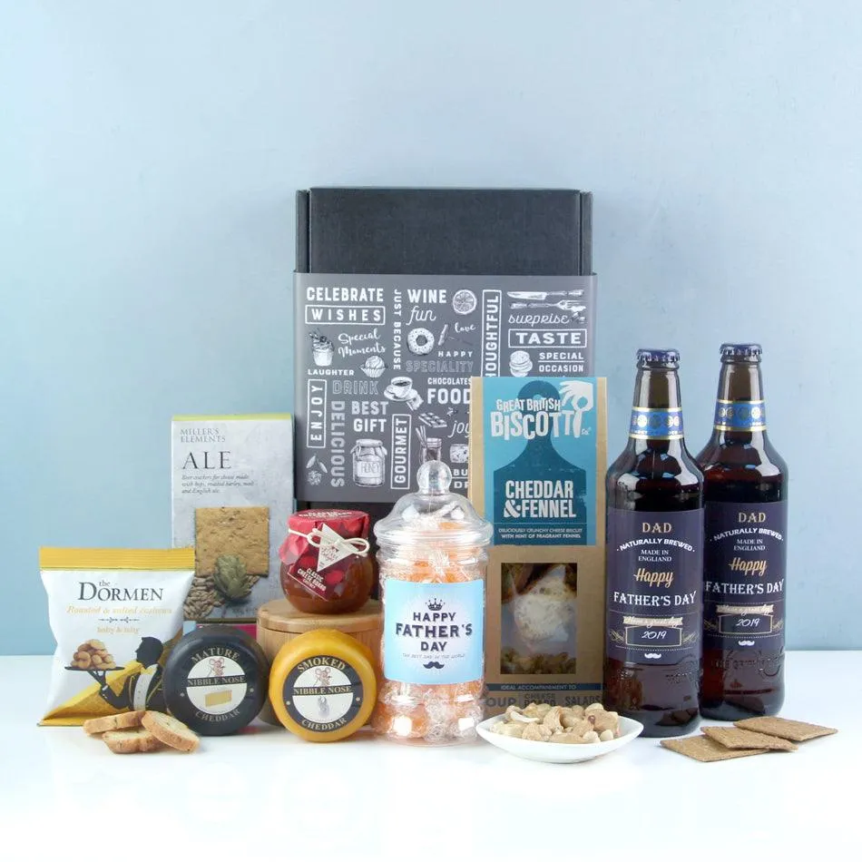 Happy Father's Day Beer & Savouries Hamper