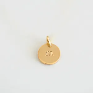 Initial Charm: No Necklace Chain