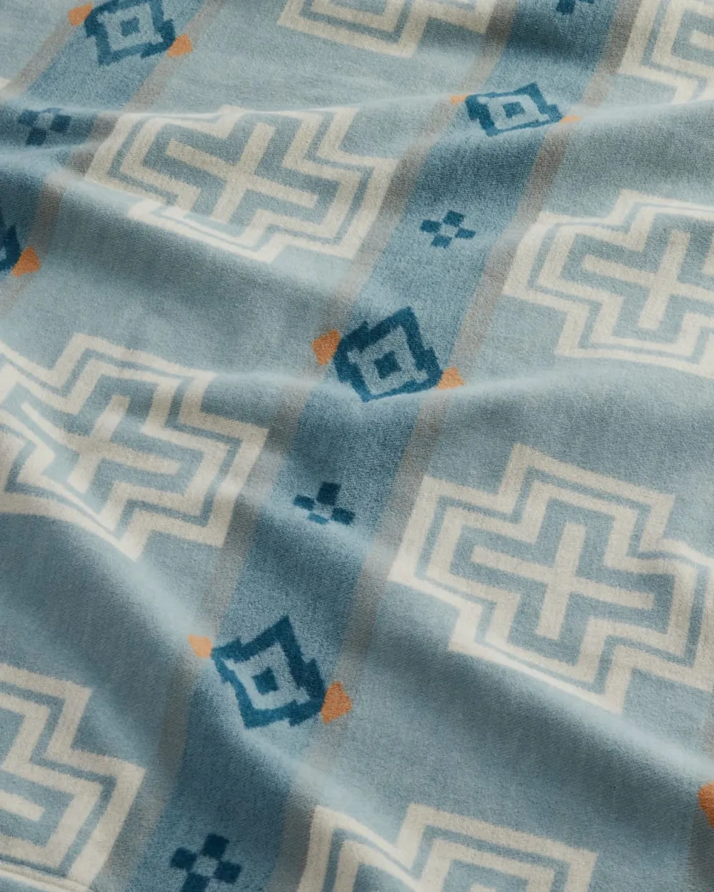 Jacquard Organic Cotton Queen Blanket by Pendleton