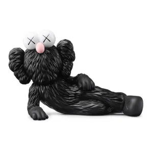 Kaws Time Off Vinyl Figure, Black