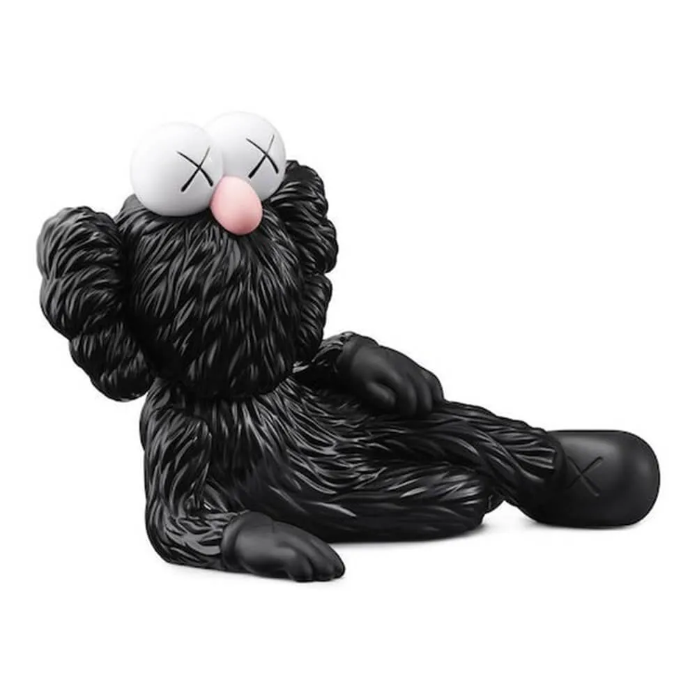 Kaws Time Off Vinyl Figure, Black