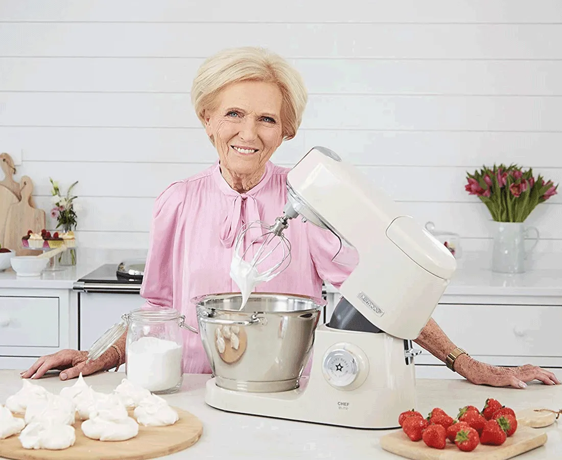 Kenwood 4.6L Chef Elite Stand Mixer | Mary Berry Special Edition