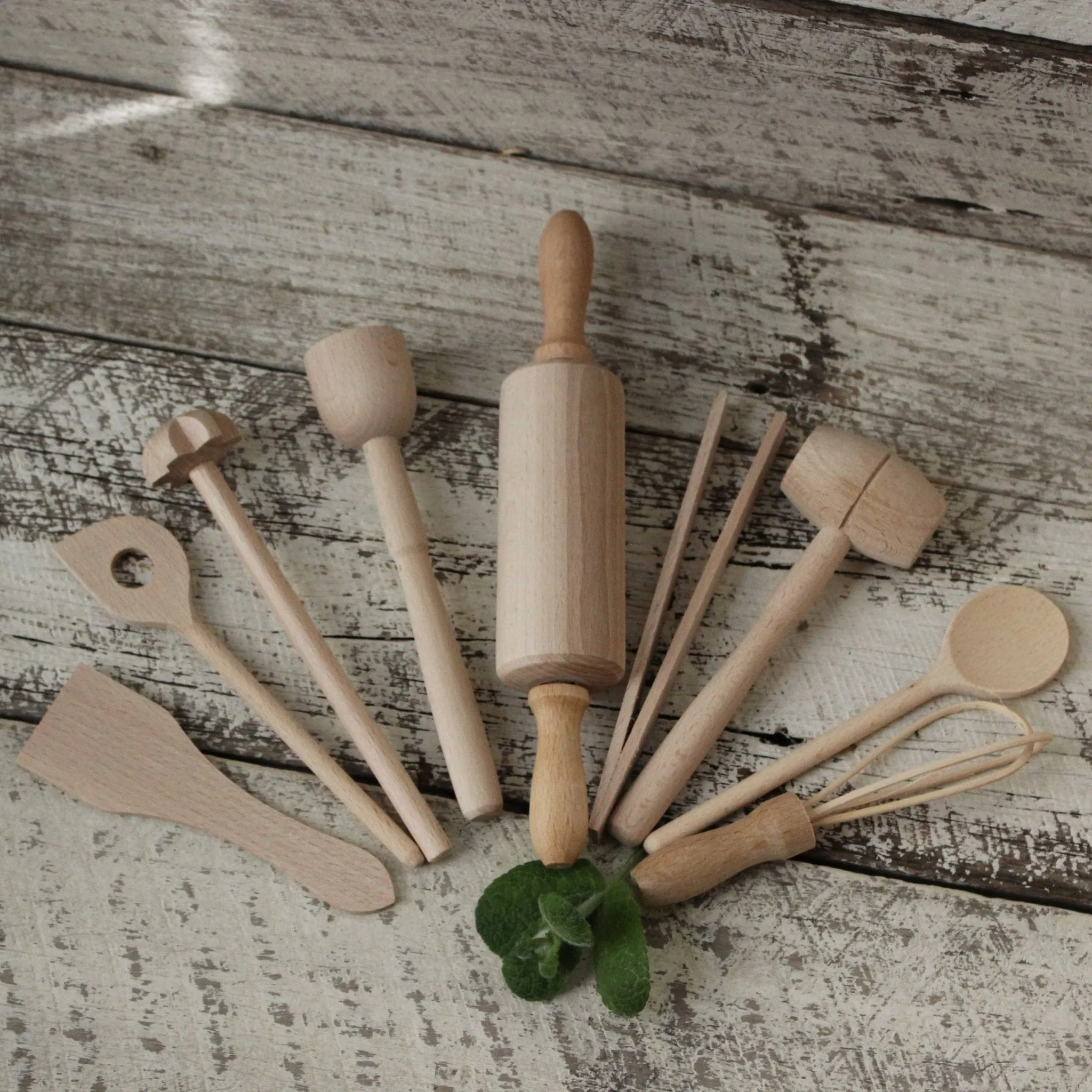 Kids Wooden Cook Set