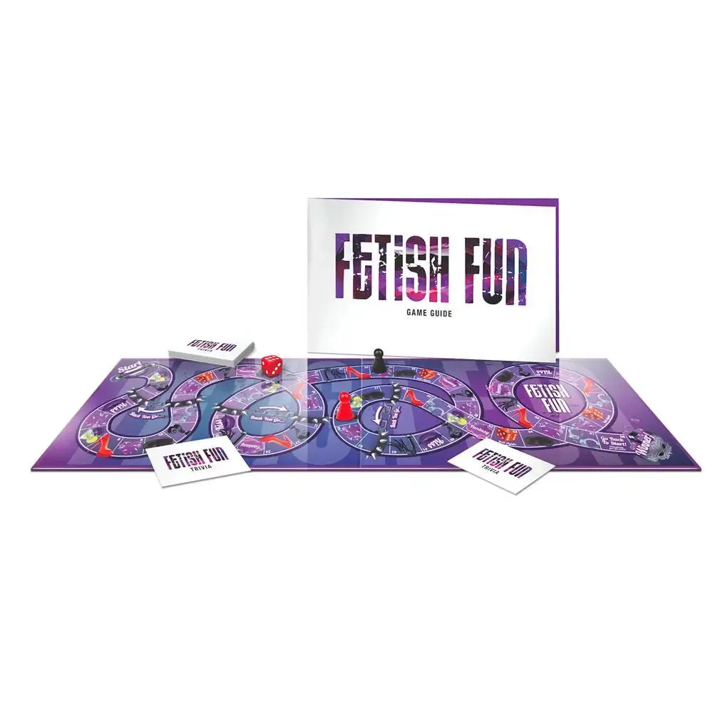 Kinky Fetish Fantasy Fun Board Game for Bondage Couples