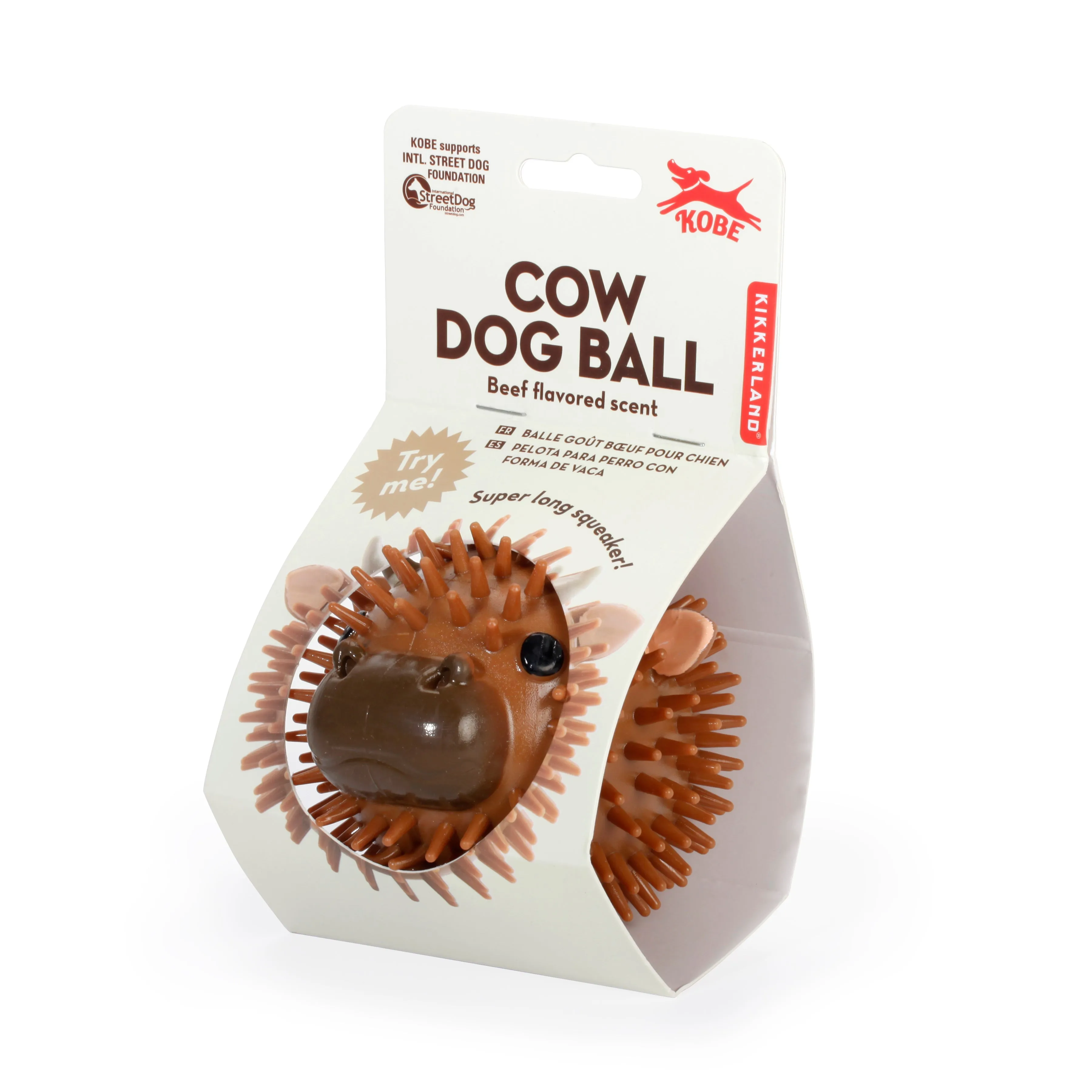 Kobe Cow Dog Ball