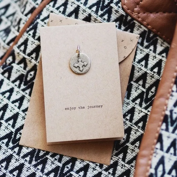 Kutuu Enjoy The Journey Compass Charm