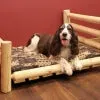 Lakeland Mills Cedar Log Large Pet Bed