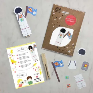 Make Your Own Astronaut Peg Doll Kit