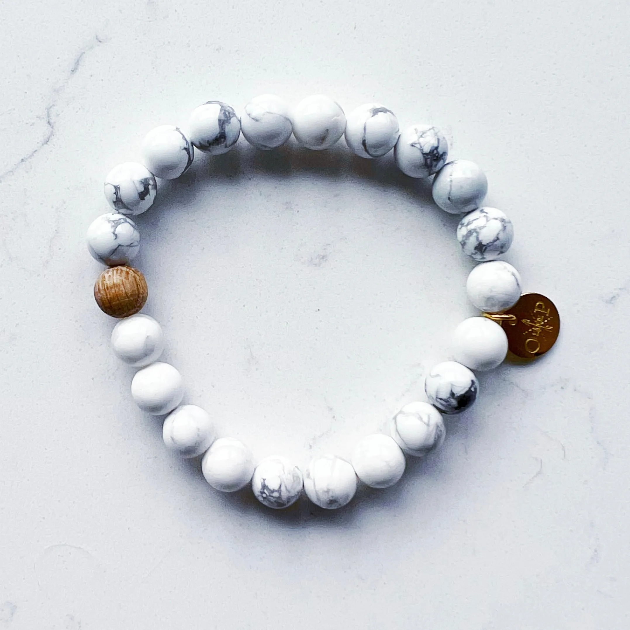 'Make Your Own' Barrel Bead Bracelet Set - BLUES